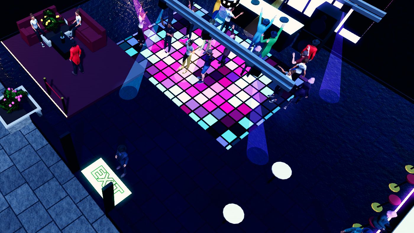 Velvet Lounge dance floor