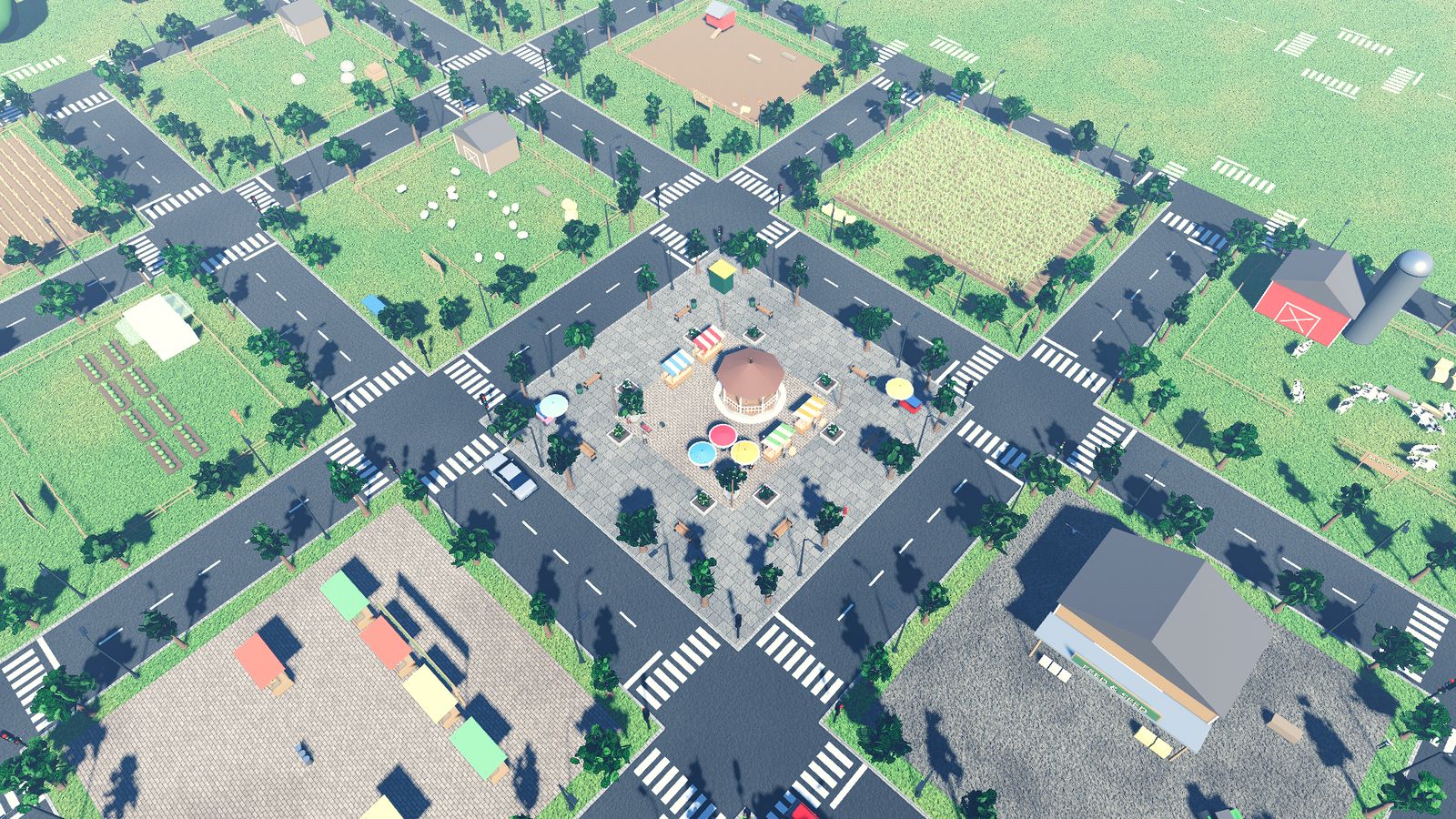 Willow Creek from above